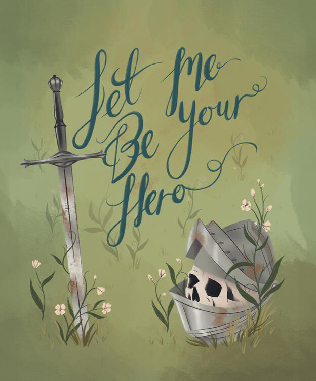 Let me be your hero design